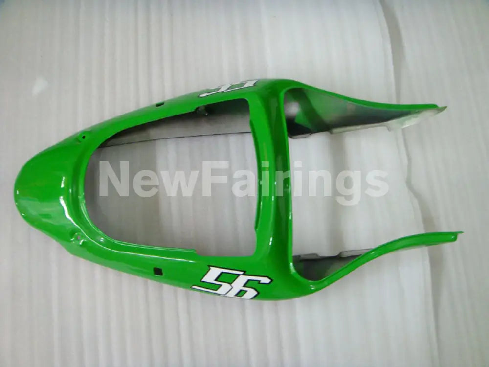 Green and Black FUCHS - NINJA ZX-6R 00-02 Fairing Kit