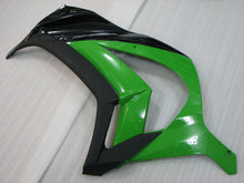 Cargar imagen en el visor de la galería, Green Black and Matte Black Factory Style - NINJA ZX-10R 11-15 Fairing Kit