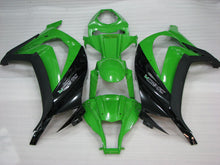 Cargar imagen en el visor de la galería, Green Black and Matte Black Factory Style - NINJA ZX-10R 11-15 Fairing Kit