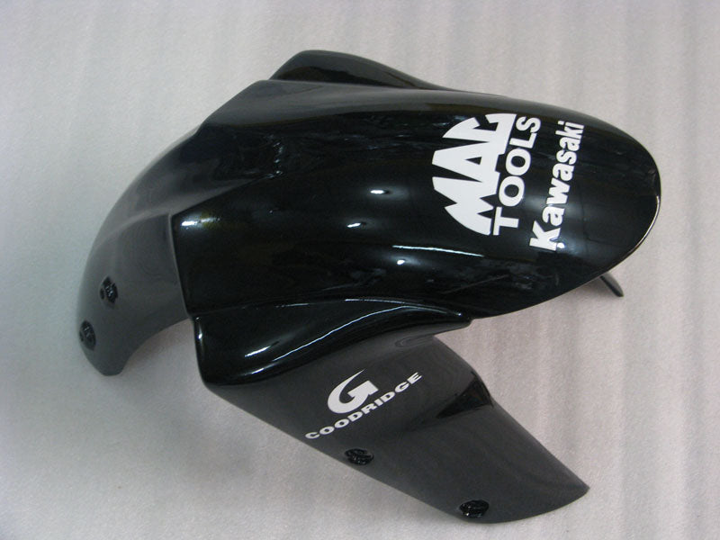 Green and Black MAXXIS - NINJA ZX-10R 04-05 Fairing Kit