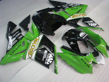 Cargar imagen en el visor de la galería, Green and Black MAXXIS - NINJA ZX-10R 04-05 Fairing Kit