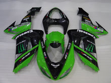 Cargar imagen en el visor de la galería, Green and Black Monster - NINJA ZX-10R 06-07 Fairing Kit