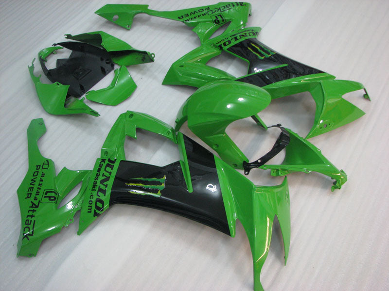 Green Black Monster - NINJA ZX-10R 08-10 Fairing Kit