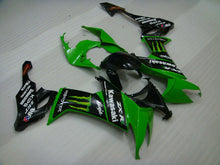 Cargar imagen en el visor de la galería, Green Black Monster - NINJA ZX-10R 08-10 Fairing Kit