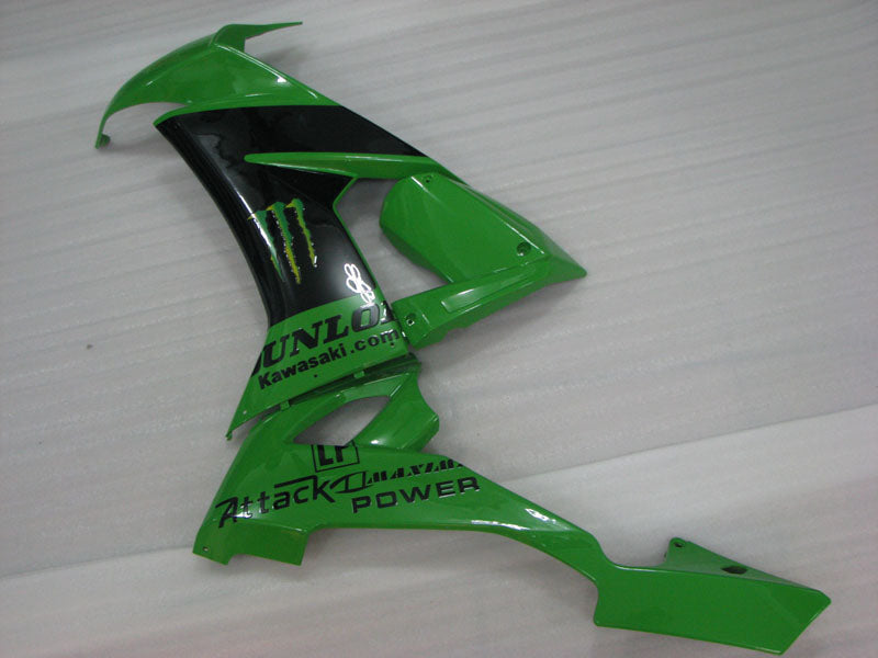 Green Black Monster - NINJA ZX-10R 08-10 Fairing Kit