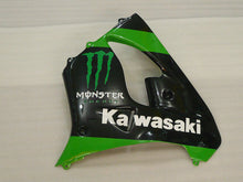 Cargar imagen en el visor de la galería, Green and Black Monster - NINJA ZX-9R 02-03 Fairing Kit