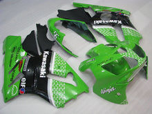 Cargar imagen en el visor de la galería, Green and Black Nakano - NINJA ZX-12R 02-04 Fairing Kit