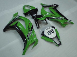 Green and Black with Number 85 PIRELLI - NINJA ZX-10R 11-15 Fairing Kit