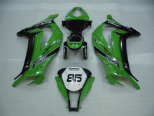 Cargar imagen en el visor de la galería, Green and Black with Number 85 PIRELLI - NINJA ZX-10R 11-15 Fairing Kit