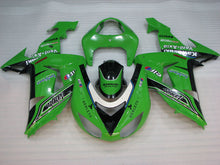 Cargar imagen en el visor de la galería, Green and Black Pirelli - NINJA ZX-10R 06-07 Fairing Kit