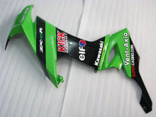 Cargar imagen en el visor de la galería, Green and Black PIRELLI - NINJA ZX-10R 08-10 Fairing Kit