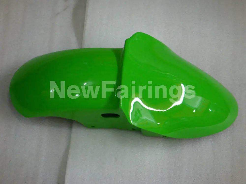 Green and Black White FUCHS - NINJA ZX-6R 00-02 Fairing Kit