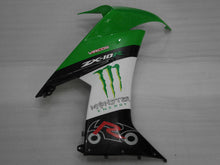 Cargar imagen en el visor de la galería, Green and Black White Monster - NINJA ZX-10R 08-10 Fairing Kit