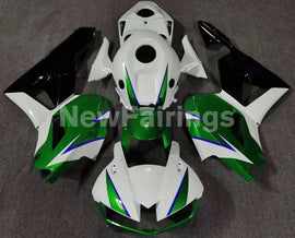 Green White and Black Factory Style - CBR600RR 13-23 Fairing Kit