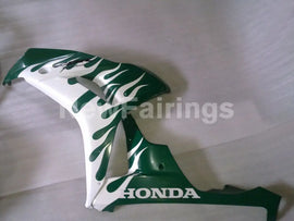 Green White Flame - CBR1000RR 06-07 Fairing Kit