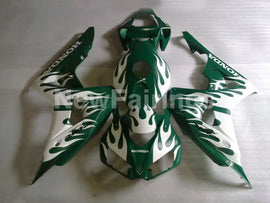 Green White Flame - CBR1000RR 06-07 Fairing Kit