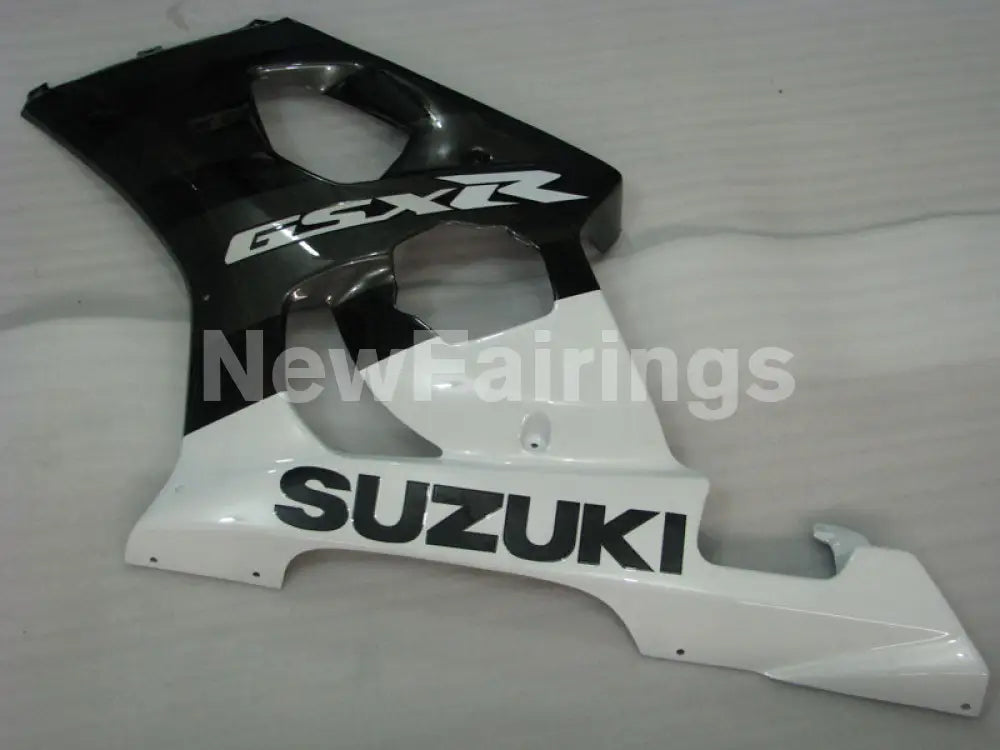 Grey and Black White Factory Style - GSX-R1000 03-04 Fairing Kit
