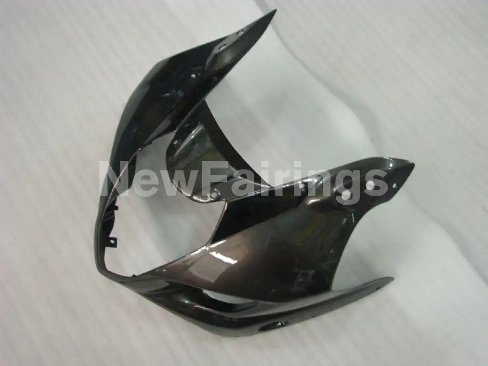 Grey and Black White Factory Style - GSX-R1000 03-04 Fairing Kit