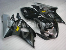 Cargar imagen en el visor de la galería, Grey and Silver Black Factory Style - GSX-R600 04-05 Fairing Kit