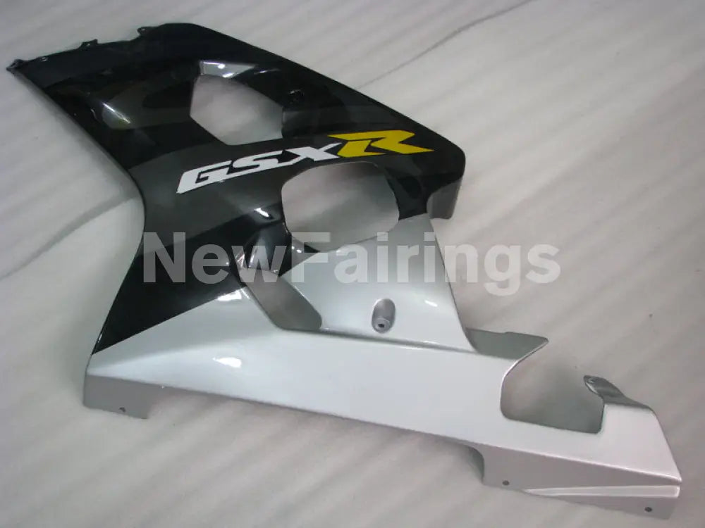 Grey and Silver Black Factory Style - GSX-R750 04-05 Fairing Kit