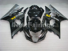 Cargar imagen en el visor de la galería, Grey and Silver Black Factory Style - GSX-R750 04-05 Fairing Kit