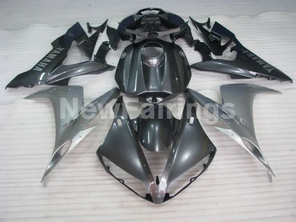 Grey and Silver Factory Style - YZF-R1 04-06 Fairing Kit