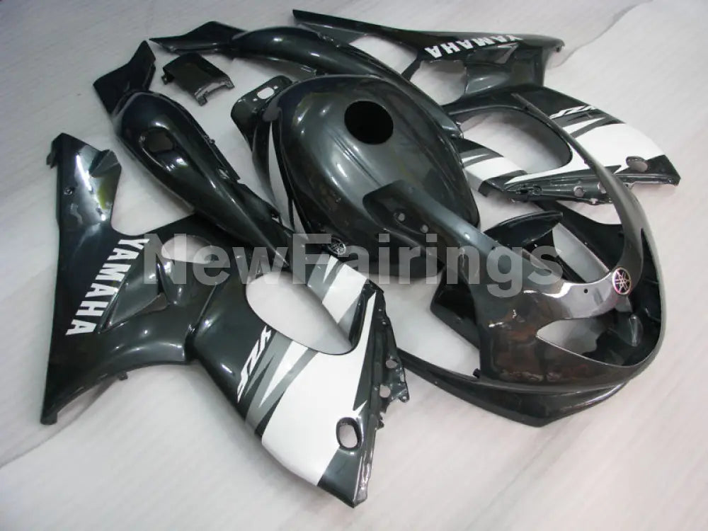 Grey and White Factory Style - YZF600R Thundercat 96-07 Fairing Kit