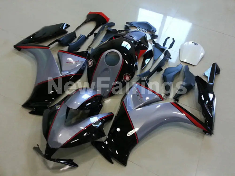 Grey and Black Factory Style - CBR1000RR 12-16 Fairing Kit