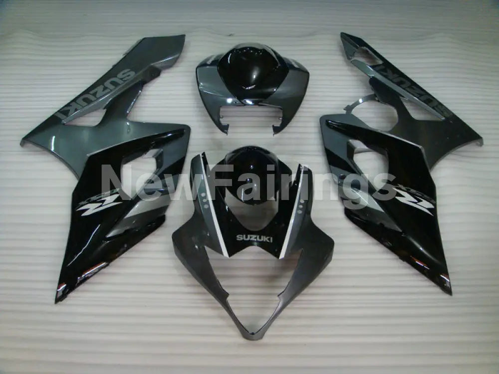 Grey and Black Factory Style - GSX-R1000 05-06 Fairing Kit