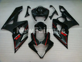Grey Black and Red Factory Style - GSX-R1000 05-06 Fairing Kit