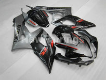 Cargar imagen en el visor de la galería, Grey and Black Red Factory Style - GSX-R1000 05-06 Fairing Kit
