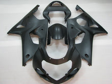 Cargar imagen en el visor de la galería, Negro mate sin calcomanías - Kit de carenado GSX-R1000 00-02