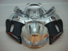 Estilo de fábrica en plata y negro mate - Kit de carenado YZF-R6 98-02