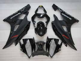 Negro Mate Estilo de Fábrica - Kit de Carenado YZF-R6 06-07