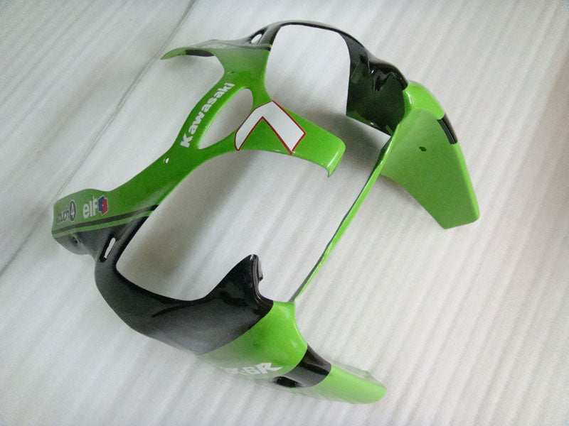 Green Black Monster - NINJA ZX-6R 00-02 Fairing Kit