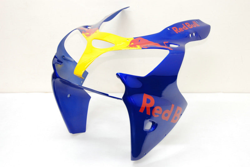 Blue and Black Red Bull - NINJA ZX-6R 00-02 Fairing Kit
