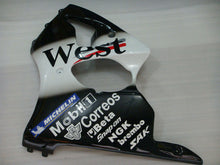 Cargar imagen en el visor de la galería, Black and White West - NINJA ZX-6R 00-02 Fairing Kit