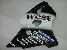 Cargar imagen en el visor de la galería, Black and White West - NINJA ZX-6R 00-02 Fairing Kit