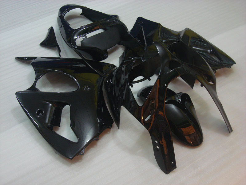 Gloss Black No decals - NINJA ZX-6R 00-02 Fairing Kit