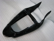 Cargar imagen en el visor de la galería, Black and White No decals - NINJA ZX-6R 00-02 Fairing Kit