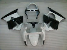 Cargar imagen en el visor de la galería, Black and White Grey No decals - NINJA ZX-6R 00-02 Fairing Kit