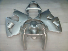 Cargar imagen en el visor de la galería, Silver No decals - NINJA ZX-6R 00-02 Fairing Kit