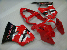 Cargar imagen en el visor de la galería, Red and Black Factory Style - NINJA ZX-6R 00-02 Fairing Kit