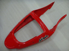 Cargar imagen en el visor de la galería, Red and Black Factory Style - NINJA ZX-6R 00-02 Fairing Kit