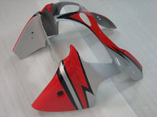Cargar imagen en el visor de la galería, Red and Silver Factory Style - NINJA ZX-6R 00-02 Fairing Kit