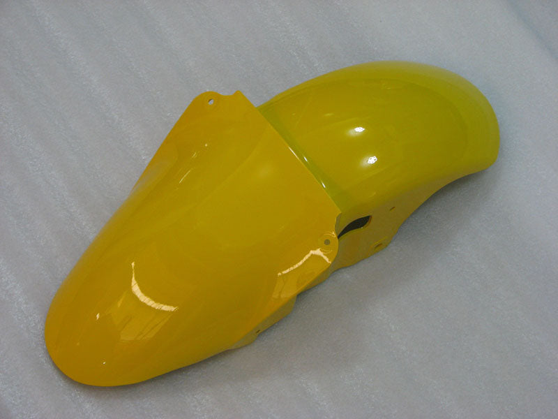 Yellow and Black Factory Style - NINJA ZX-6R 00-02 Fairing Kit