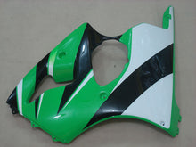 Cargar imagen en el visor de la galería, Green Black Factory Style - NINJA ZX-6R 00-02 Fairing Kit