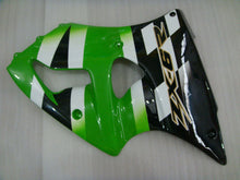 Cargar imagen en el visor de la galería, Black Green Factory Style - NINJA ZX-6R 00-02 Fairing Kit
