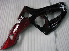 Cargar imagen en el visor de la galería, Black and Red Flame - NINJA ZX-6R 03-04 Fairing Kit