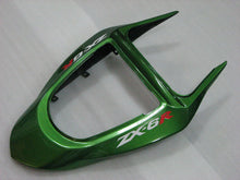 Cargar imagen en el visor de la galería, Green and Black Flame - NINJA ZX-6R 03-04 Fairing Kit